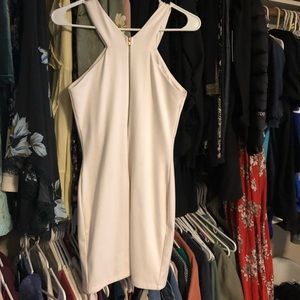 Lulu’s white cocktail dress